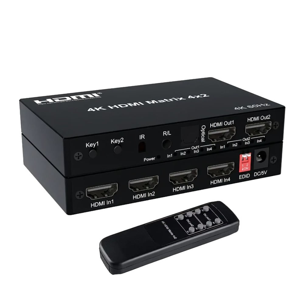 Matrix HDMI 4 x 2 FullHD 4K