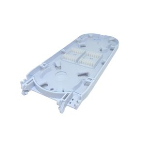 Bandeja para Caixa de Emenda de Fibra Óptica 12FO 214mm