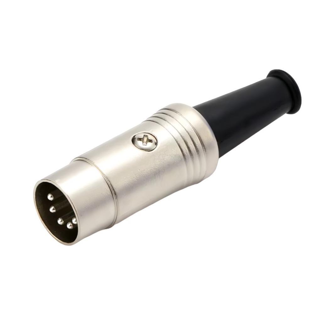 Conector DIN 5 Pinos Metal