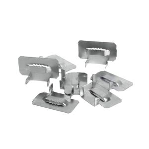 Fecho para Fita de Aço Galvanizado 3/4 com 20 Unidades