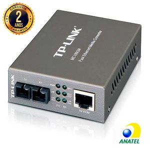 Conversor de Midia 10/100Mbps Multimodo - MC100CM