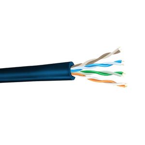 Caixa de Cabo de Rede Cat5e U/UTP CMX Lan Expert Turbo Bluecom Azul 305 Metros