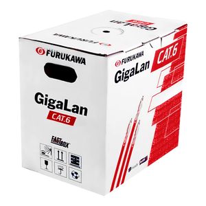 Cabo de Rede CAT6 U/UTP CM GigaLan Furukawa Vermelho