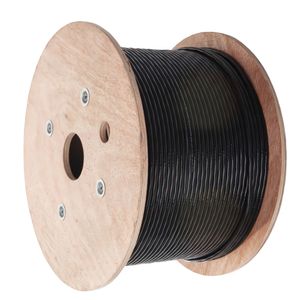 Cabo de Rede Cat6 F/UTP CMX Blindado Dupla Capa Preto