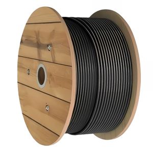 Cabo de Rede CAT5e F/UTP Dupla Capa Blindado Preto