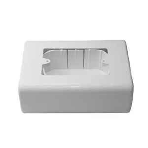 Caixa Bastidor Intercanal Branca CBU6040 Hellermann