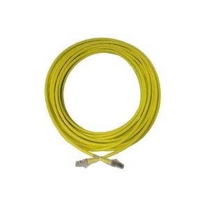Patch Cord CAT6A F/UTP CM Gigalan Furukawa Amarelo 16,0 Metros