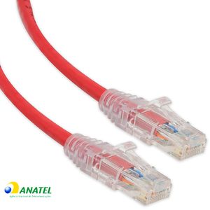 Patch Cord Cat5e U/UTP CM Multilan Furukawa Vermelho 1,50 Metros