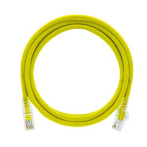 Patch Cord Cat5e U/UTP CM Multilan Furukawa Amarelo 1,50 Metros