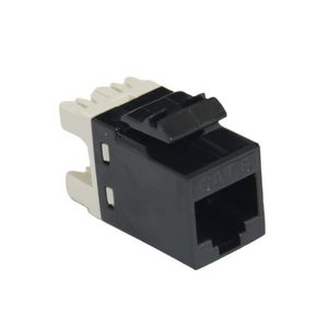 Keystone RJ45 CAT6 Preto