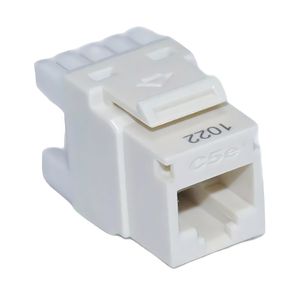 Keystone RJ45 Cat5e Multilan 90/180 Bege