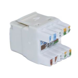 Keystone RJ45 Cat5e Multilan 90/180 Bege