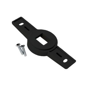 Adaptador Padrão Elétrica para 1 Porta RJ45 Preto