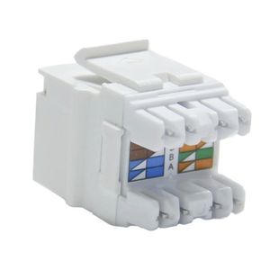 Keystone RJ45 CAT6 Gigalan Kit com 24 Peças Branco