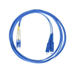 Cordão Optico Duplex LC SC/UPC SM 2,50 Metros