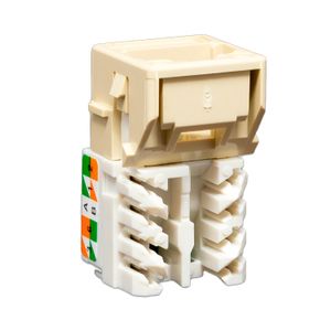 Keystone RJ45 Cat6 Systimax Bege