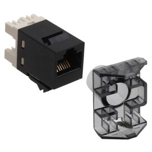 Keystone RJ45 Cat6 CommScope Preto