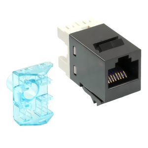 Keystone RJ45 Cat5e AMP Preto