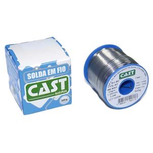 Solda Estanho 1,0mm 60x40 500 Gramas