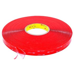 Fita Dupla Face 3M VHB 4905 Transparente 9,5mm x 33 Metros
