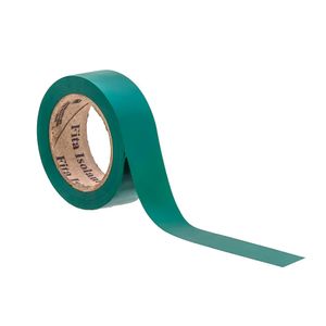 Fita Isolante 18mm x 10mts Verde Imperial