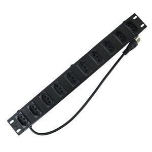 Régua Padrão Rack 19" com 10 Tomadas 20A