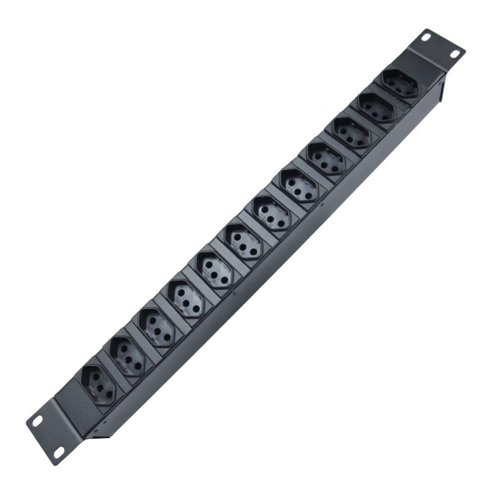 Régua Padrão Rack 19" com 12 Tomadas 20A Régua Padrão 19" com 12 Tomadas 20A