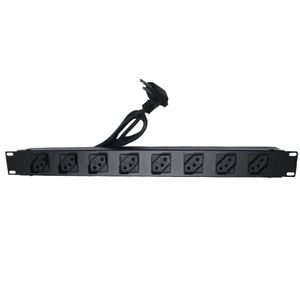 Régua Padrão Rack 19" com 8 Tomadas RK8 10A