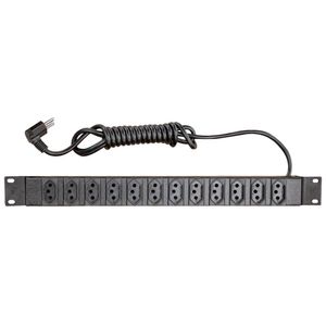 Régua Padrão Rack 19" com 12 Tomadas 10A