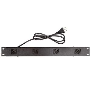 Régua Padrão Rack 19” com 4 Tomadas 10A