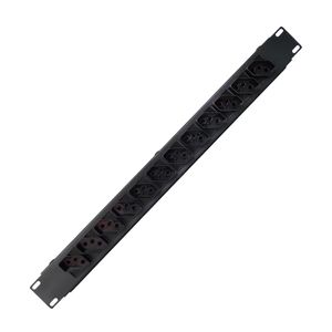 Régua Padrão Rack 19" com 12 Tomadas RK12 10A