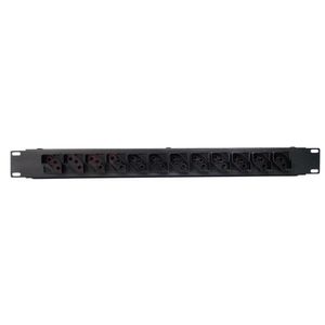 Régua Padrão Rack 19" com 12 Tomadas RK12 10A