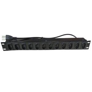 Régua Padrão Rack 19" com 12 Tomadas 20A