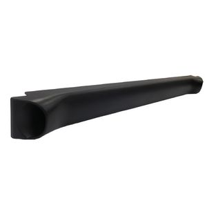 Frente Falsa 1U 19" em ABS Preto