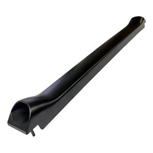 Frente Falsa 1U 19" em ABS Preto