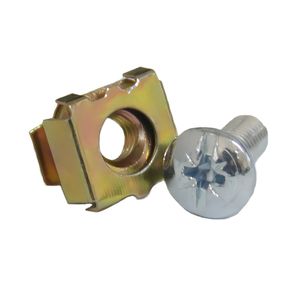 Kit Porca Gaiola+parafuso Pacote Com 100 Unidades