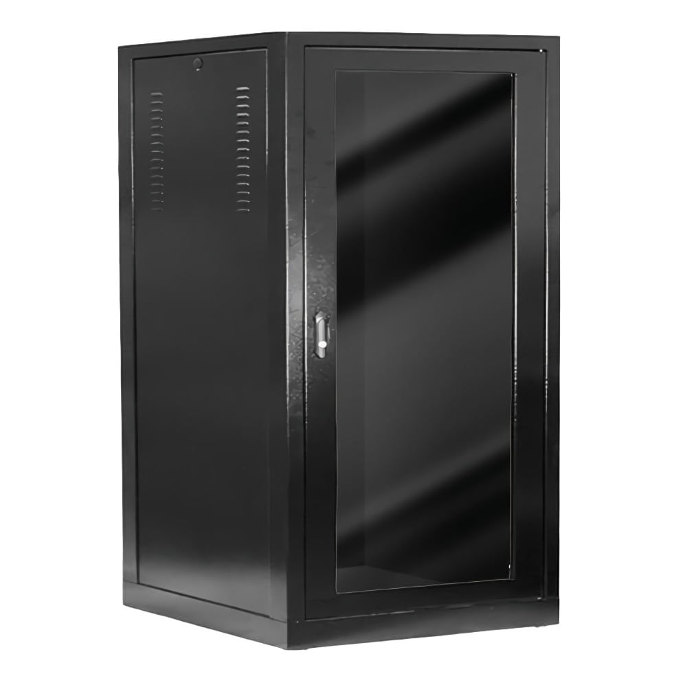 Rack de Piso Fechado Padrão 19" 20Us x 570mm Preto x 570mm Preto