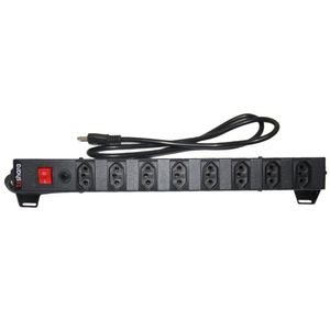 Régua Padrão Rack 19" PDU + Filtro de Linha com 8 Tomadas 20A com Protetor