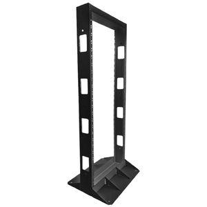 Rack de Coluna 16Us 19" com Base Soleira e Guias Laterais