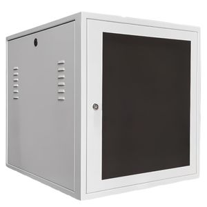 Mini Rack de Parede 19" 12Us x 570mm Branco