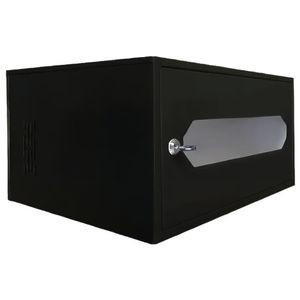 Mini Rack SOHO 8Us x 300mm Preto