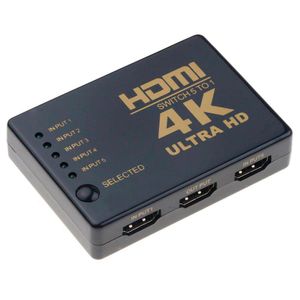 Chaveador HDMI 5 x 1 4K