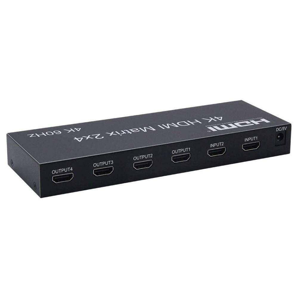 Matrix HDMI 2 x 4 4K Versão 2.0