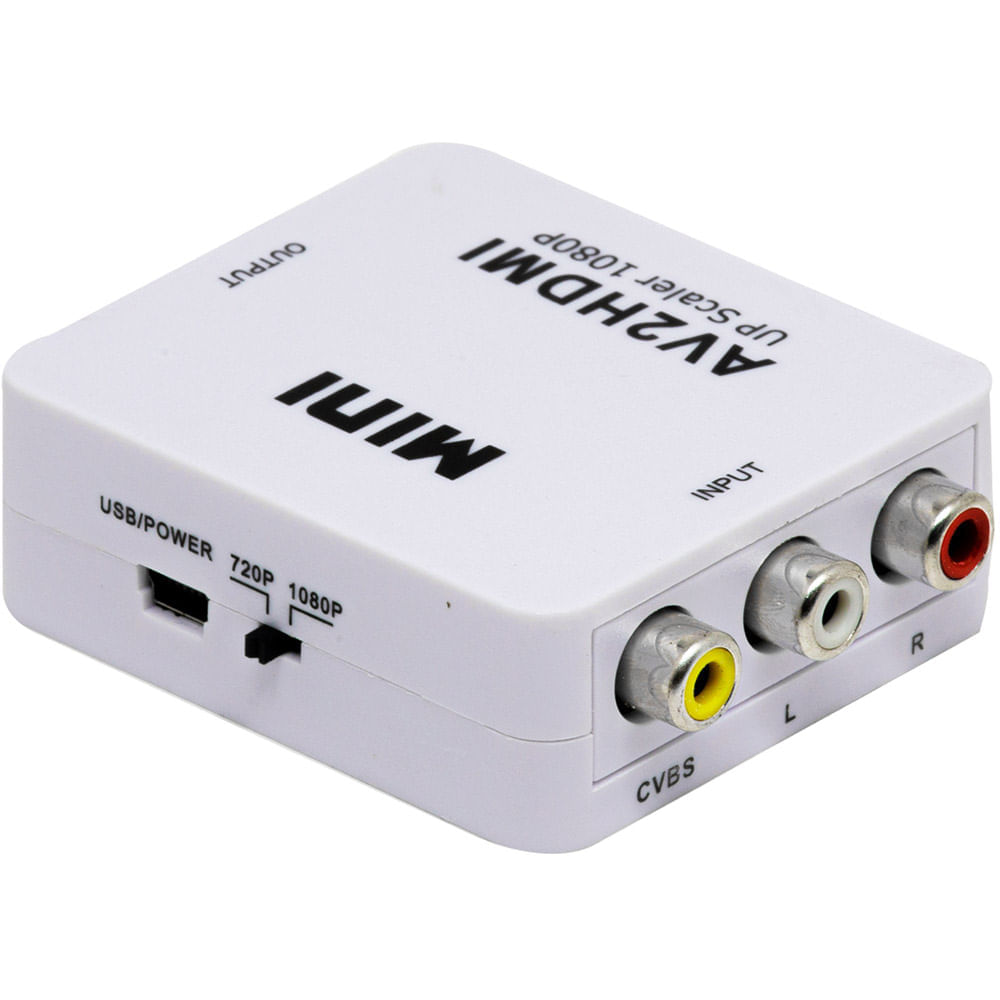 Conversor RCA para HDMI 1080P