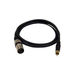 Cabo XLR Macho x RCA Macho 3,0 Metros