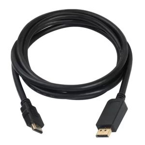 Cabo Displayport Macho x HDMI Macho 3,0 Metros