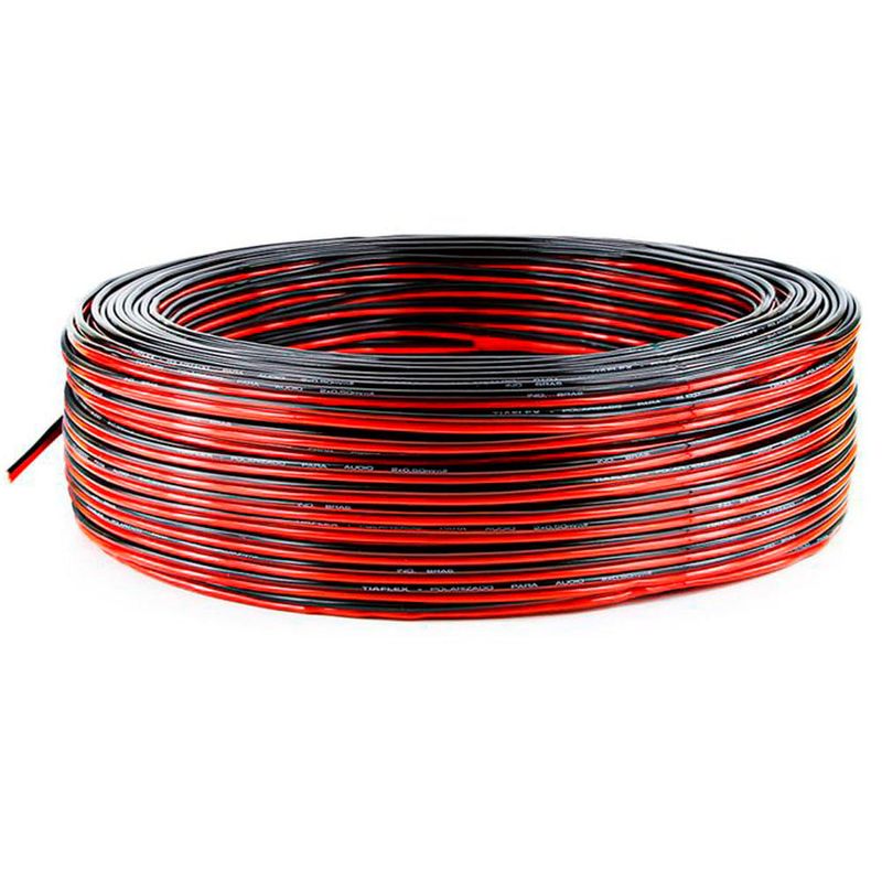 Cabo de Áudio Bicolor 2 x 2,50mm - Metro