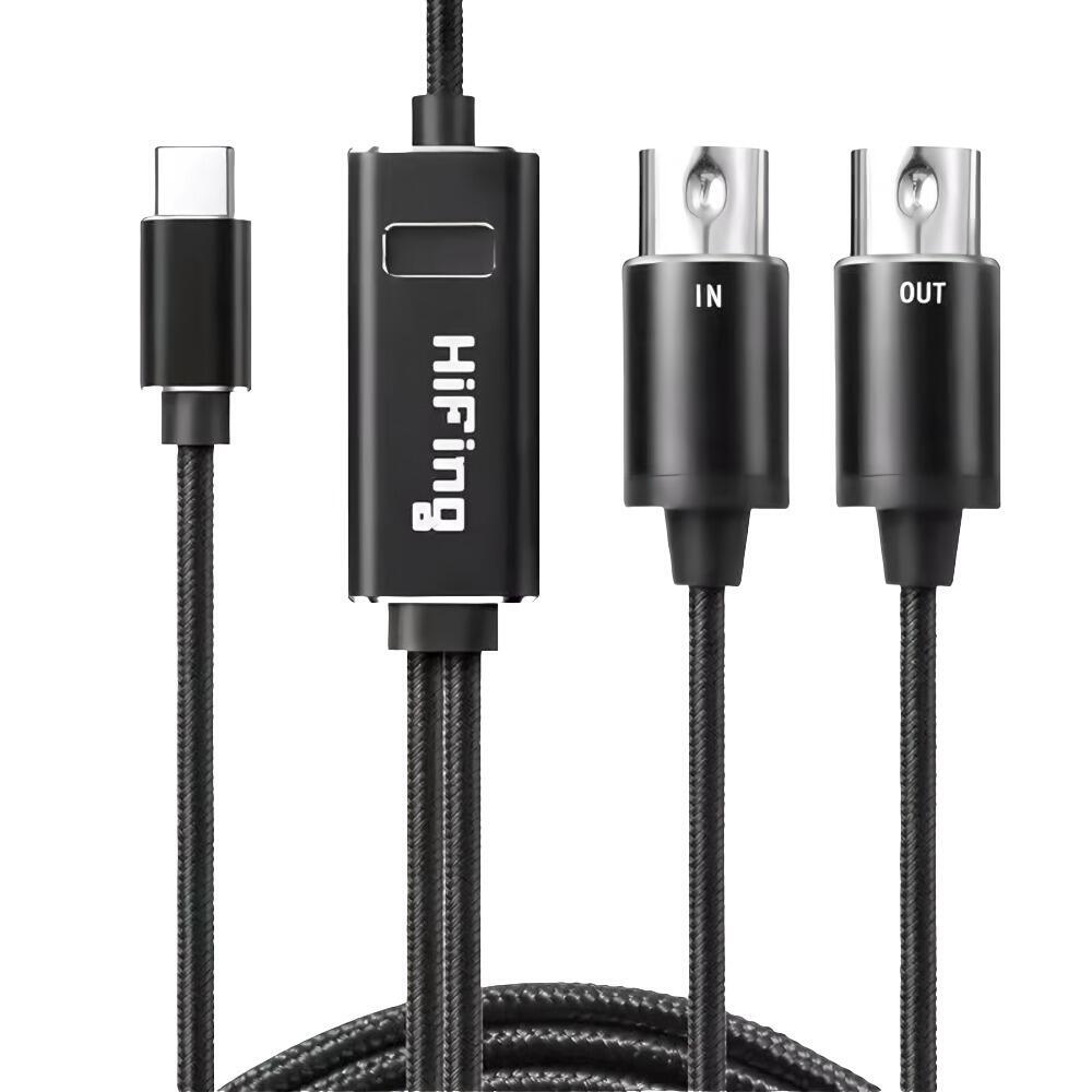 Cabo Midi USB-C Profissional 2,0 Metros