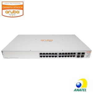 Switch PoE 24 Portas Gigabit Com 4 SFP+ JL683B 1930
