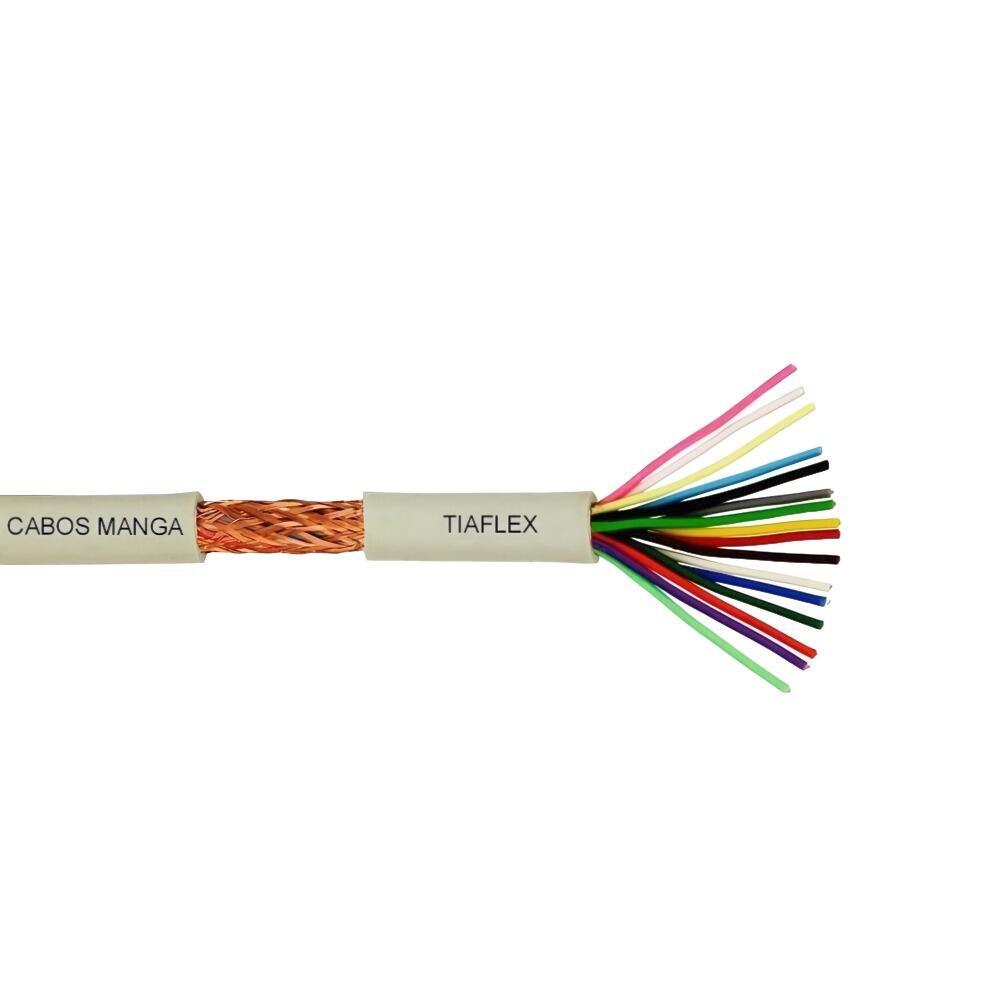 Cabo Manga 8 x 22AWG BT Rolo com 100 Metros Cabo Manga 8 x 22AWG BT, 1 Metro